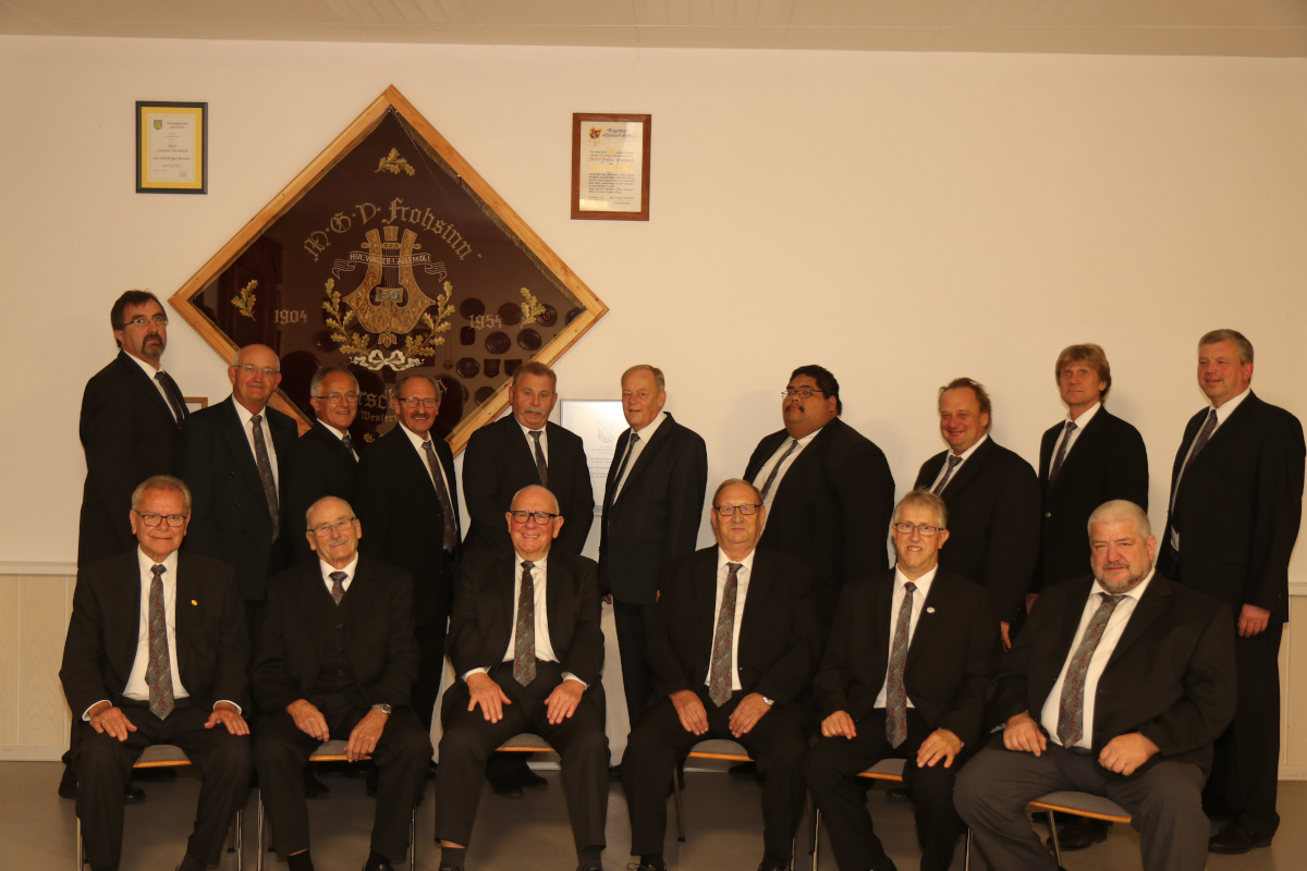 Frohsinn Gruppenbild Oktober2018